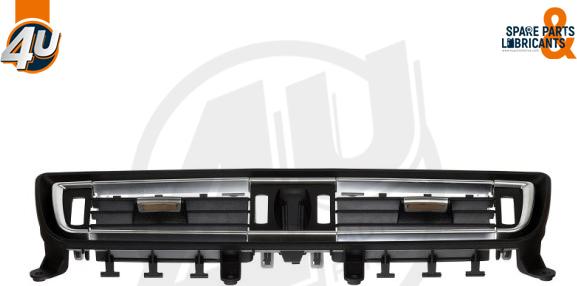 4U 38010BW - Елементи управління, опалення / вентиляція autocars.com.ua