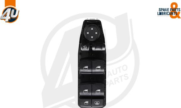 4U 38124BW - Вимикач, стеклолод'емнік autocars.com.ua