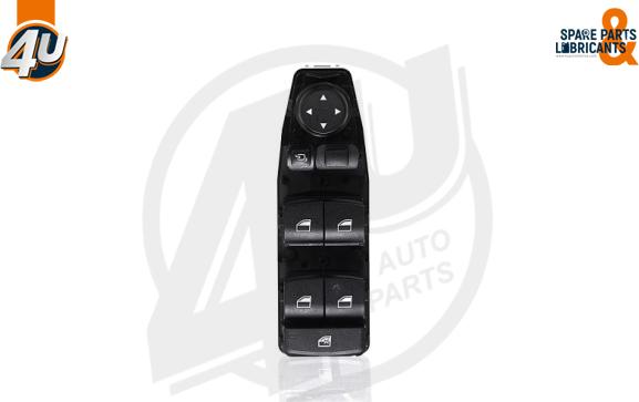 4U 38125BW - Вимикач, стеклолод'емнік autocars.com.ua