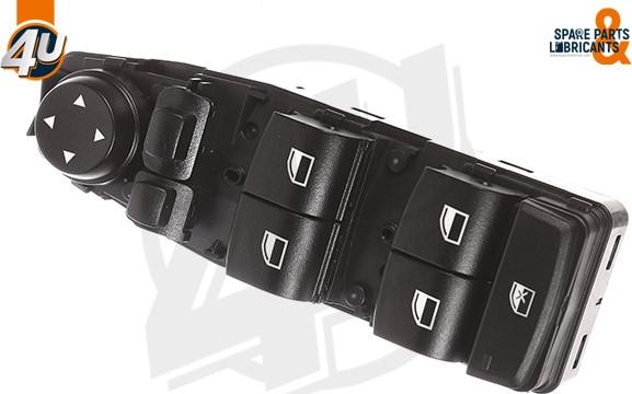 4U 38158BW - Вимикач, стеклолод'емнік autocars.com.ua