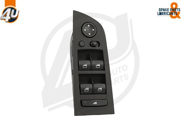 4U 38166BW - Вимикач, стеклолод'емнік autocars.com.ua