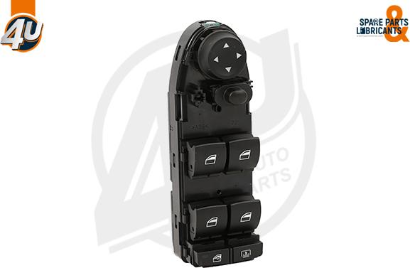 4U 38173BW - Вимикач, стеклолод'емнік autocars.com.ua