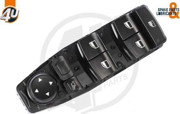 4U 38175BW - Вимикач, стеклолод'емнік autocars.com.ua