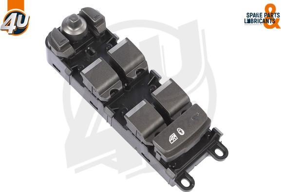 4U 38187LR - Вимикач, стеклолод'емнік autocars.com.ua