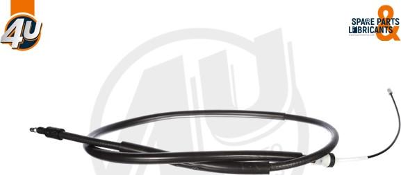 4U 38322PU - Трос, гальмівна система autocars.com.ua