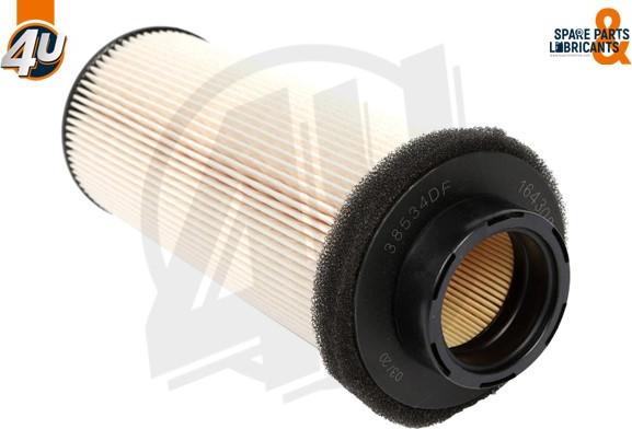 4U 38534DF - Паливний фільтр autocars.com.ua