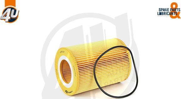 4U 38552DF - Масляний фільтр autocars.com.ua