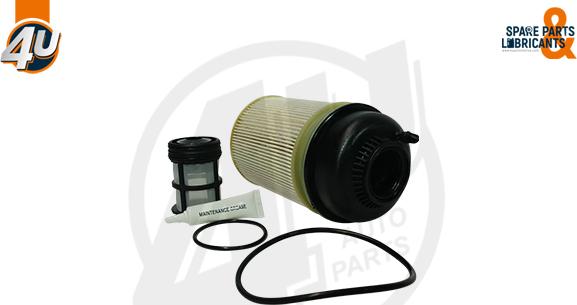 4U 38625ME - Паливний фільтр autocars.com.ua