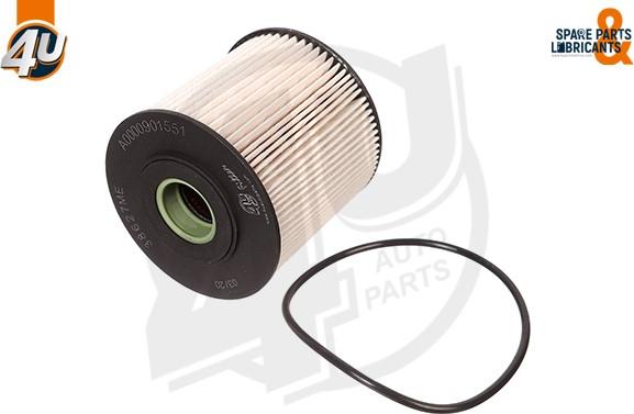 4U 38627ME - Паливний фільтр autocars.com.ua