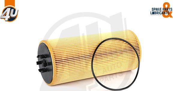 4U 38646ME - Масляний фільтр autocars.com.ua
