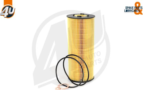 4U 38655ME - Масляний фільтр autocars.com.ua