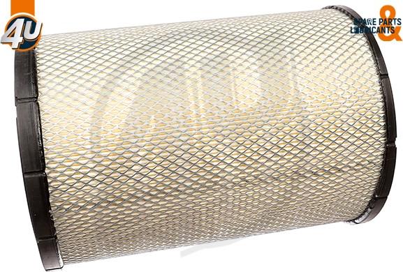 4U 38782SC - Повітряний фільтр autocars.com.ua