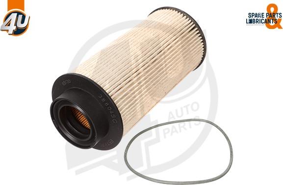 4U 38804SC - Паливний фільтр autocars.com.ua