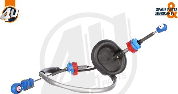 4U 39521PU - Трос, автоматична коробка передач autocars.com.ua