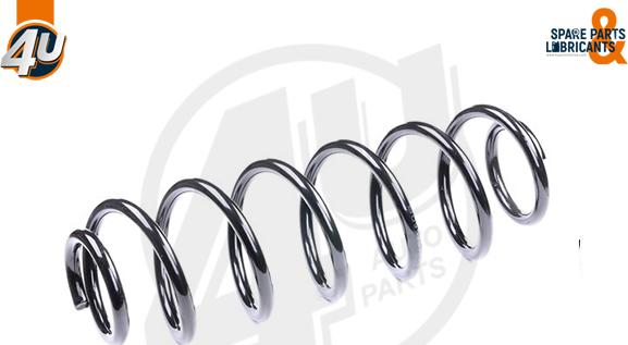 4U 39580VV - Пружина ходової частини autocars.com.ua