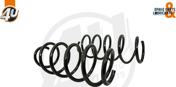 4U 39607VV - Пружина ходової частини autocars.com.ua