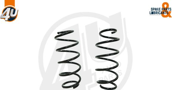 4U 39650VV - Пружина ходової частини autocars.com.ua