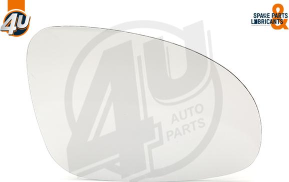 4U 41521VV - Дзеркальне скло, зовнішнє дзеркало autocars.com.ua