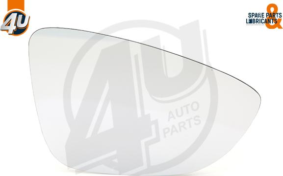 4U 41527VV - Дзеркальне скло, зовнішнє дзеркало autocars.com.ua