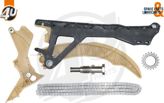 4U 44005BW - Комплект ланцюга приводу распредвала autocars.com.ua