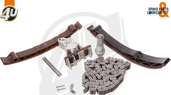 4U 44038MR - Комплект ланцюга приводу распредвала autocars.com.ua