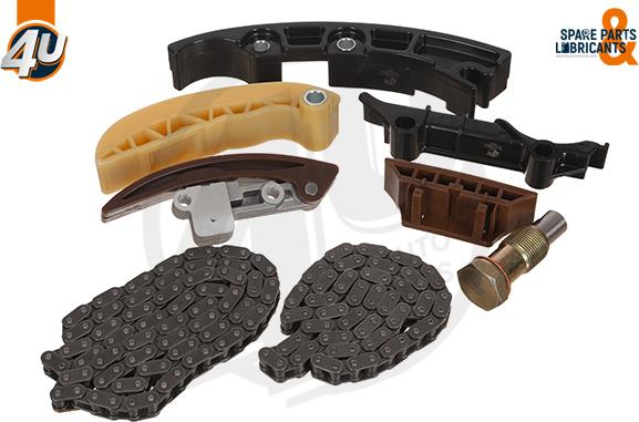 4U 44062VV - Комплект ланцюга приводу распредвала autocars.com.ua