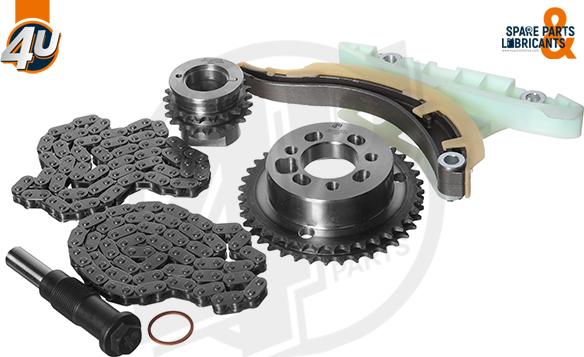 4U 44167FR - Комплект ланцюга приводу распредвала autocars.com.ua
