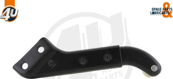 4U 45812VV - Напрямна ролика, зсувні двері autocars.com.ua