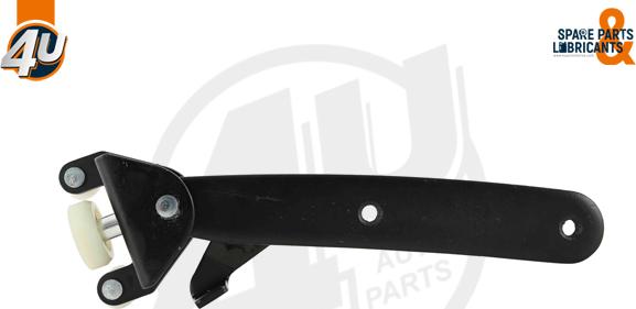 4U 45814VV - Напрямна ролика, зсувні двері autocars.com.ua