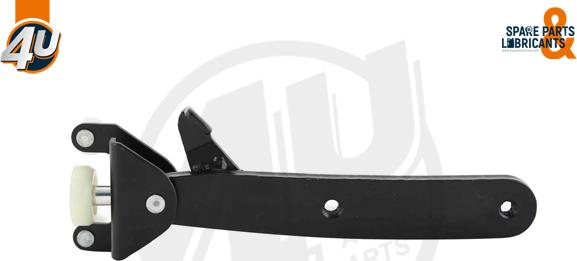 4U 45815VV - Напрямна ролика, зсувні двері autocars.com.ua