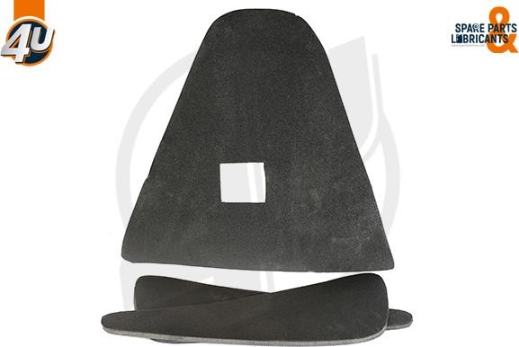 4U 47020BW - Ізоляція моторного відділення autocars.com.ua