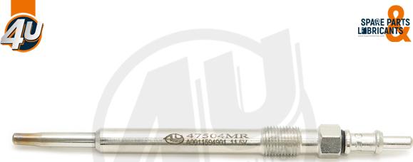 4U 47504MR - Свічка розжарювання autocars.com.ua