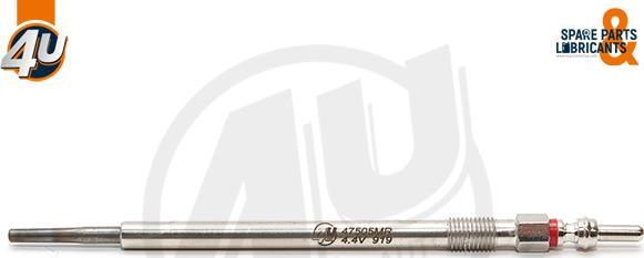 4U 47505MR - Свічка розжарювання autocars.com.ua