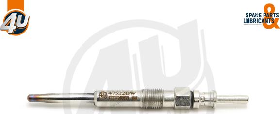 4U 47522BW - Свічка розжарювання autocars.com.ua