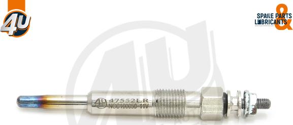 4U 47552LR - Свічка розжарювання autocars.com.ua