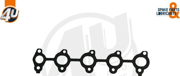 4U 47697PU - Прокладка, випускний колектор autocars.com.ua