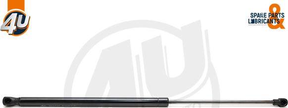 4U 48536PU - Газова пружина, кришка багажник autocars.com.ua