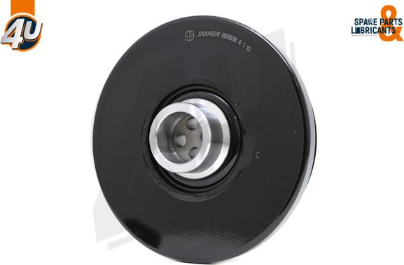 4U 51004BW - Ремінний шків, колінчастий вал autocars.com.ua