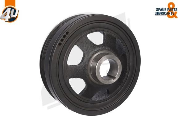 4U 51024MR - Ремінний шків, колінчастий вал autocars.com.ua