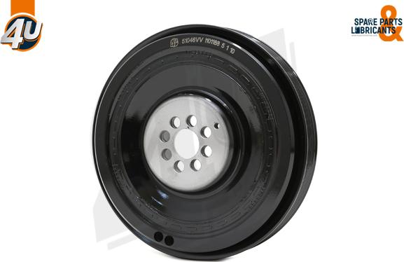 4U 51046VV - Ремінний шків, колінчастий вал autocars.com.ua