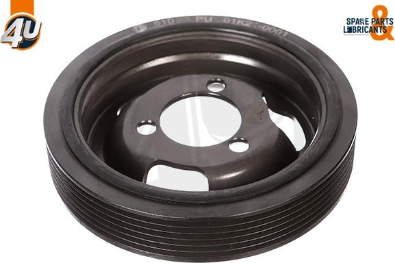 4U 51053PU - Ремінний шків, колінчастий вал autocars.com.ua