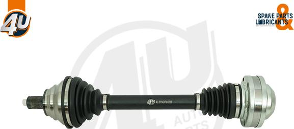 4U 51143VV - Приводний вал autocars.com.ua