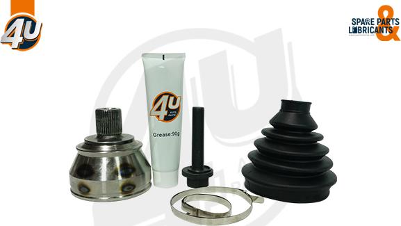 4U 51198VV - Шарнірний комплект, ШРУС, приводний вал autocars.com.ua