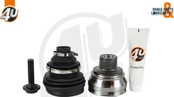 4U 51199VV - Шарнірний комплект, ШРУС, приводний вал autocars.com.ua