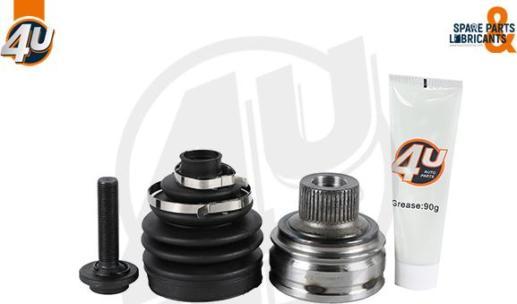 4U 51200VV - Шарнірний комплект, ШРУС, приводний вал autocars.com.ua