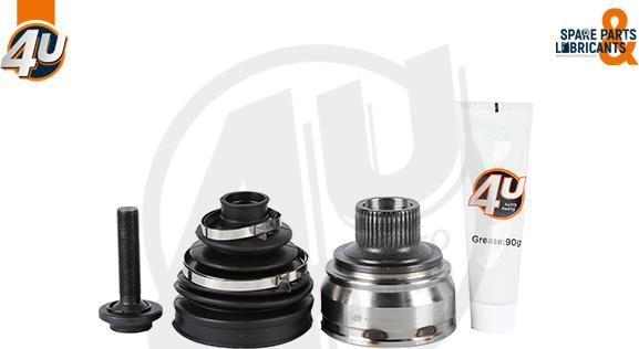 4U 51211VV - Шарнірний комплект, ШРУС, приводний вал autocars.com.ua