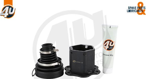 4U 51224VV - Шарнірний комплект, ШРУС, приводний вал autocars.com.ua