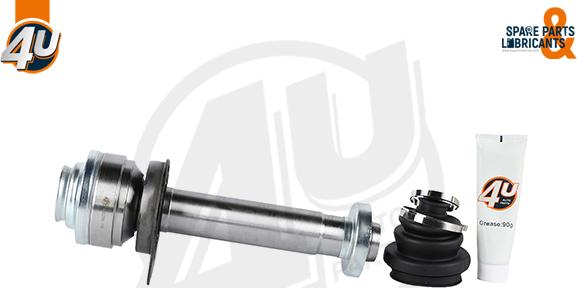 4U 51227VV - Шарнірний комплект, ШРУС, приводний вал autocars.com.ua