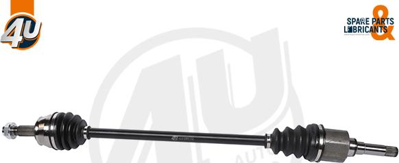 4U 51329PU - Приводний вал autocars.com.ua