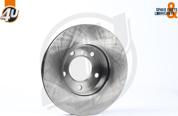 4U 52208BW - Гальмівний диск autocars.com.ua